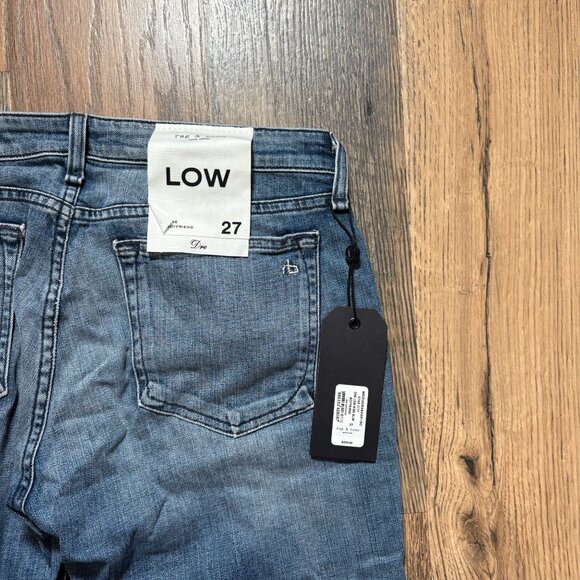 Rag & Bone Dre Low Rise Slim Boyfriend Jeans Women's Size 27 in Star City NWT! - Picture 8 of 8